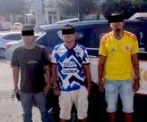 Cae trío con automóvil robado durante operativo de la Policía de Guadalupe.| Cortesía