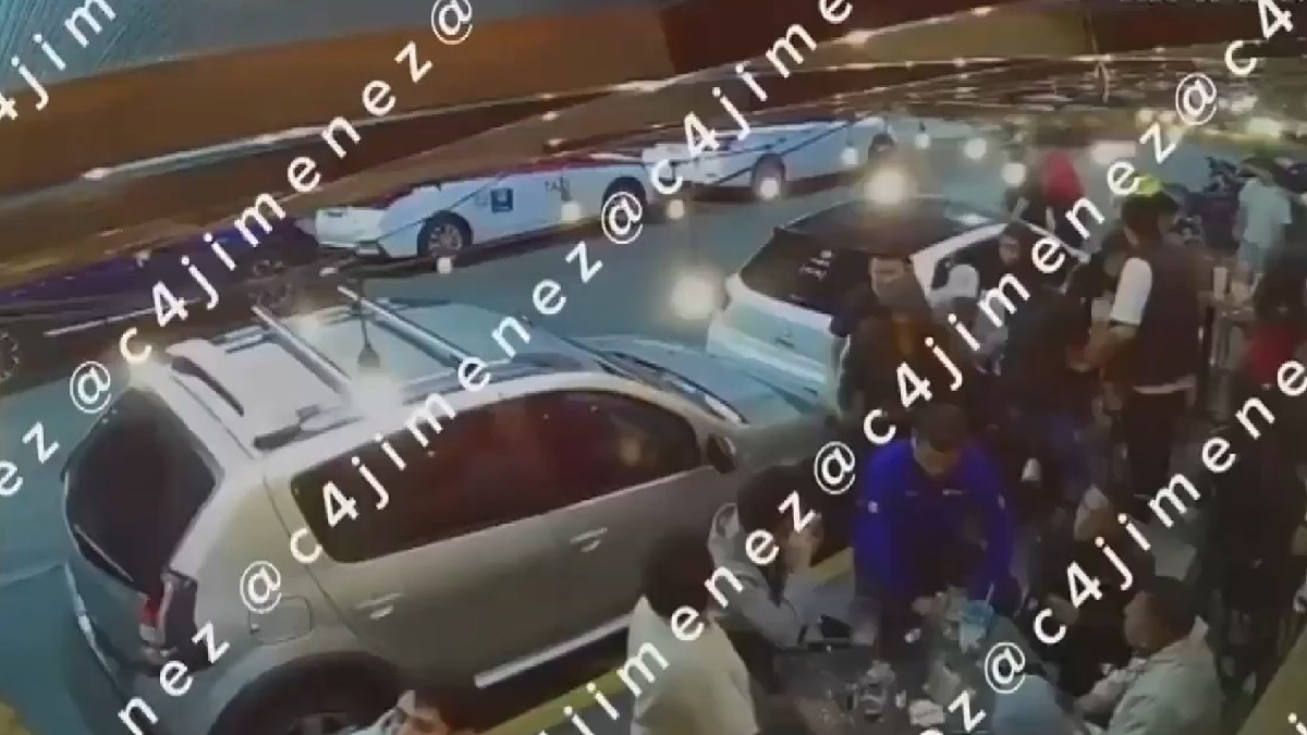 Captan en video ataque de 'El Grinch' en la Venustiano Carranza. / Carlos Jiménez