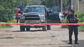 Los cuerpo fueron hallados en la camioneta Ram negra, en calles de la colonia San José del Quince donde la pareja residía