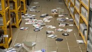 Denuncian daños en videoteca de Canal Once; material de Cristina Pacheco fue afectado tras toma de instalaciones. / Alma Paola Wong