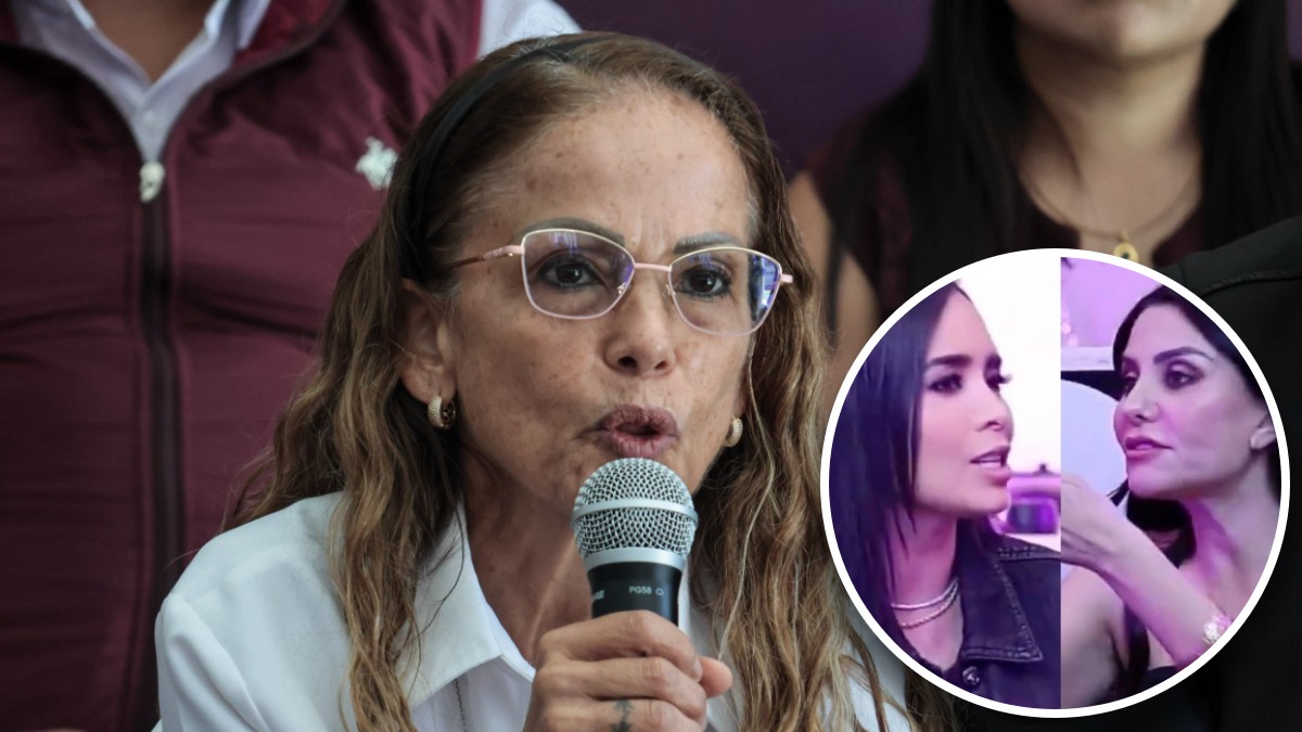 La dirigente pidió a ambas diputadas actuar bajo los principios del movimiento / Agencia Es Imagen