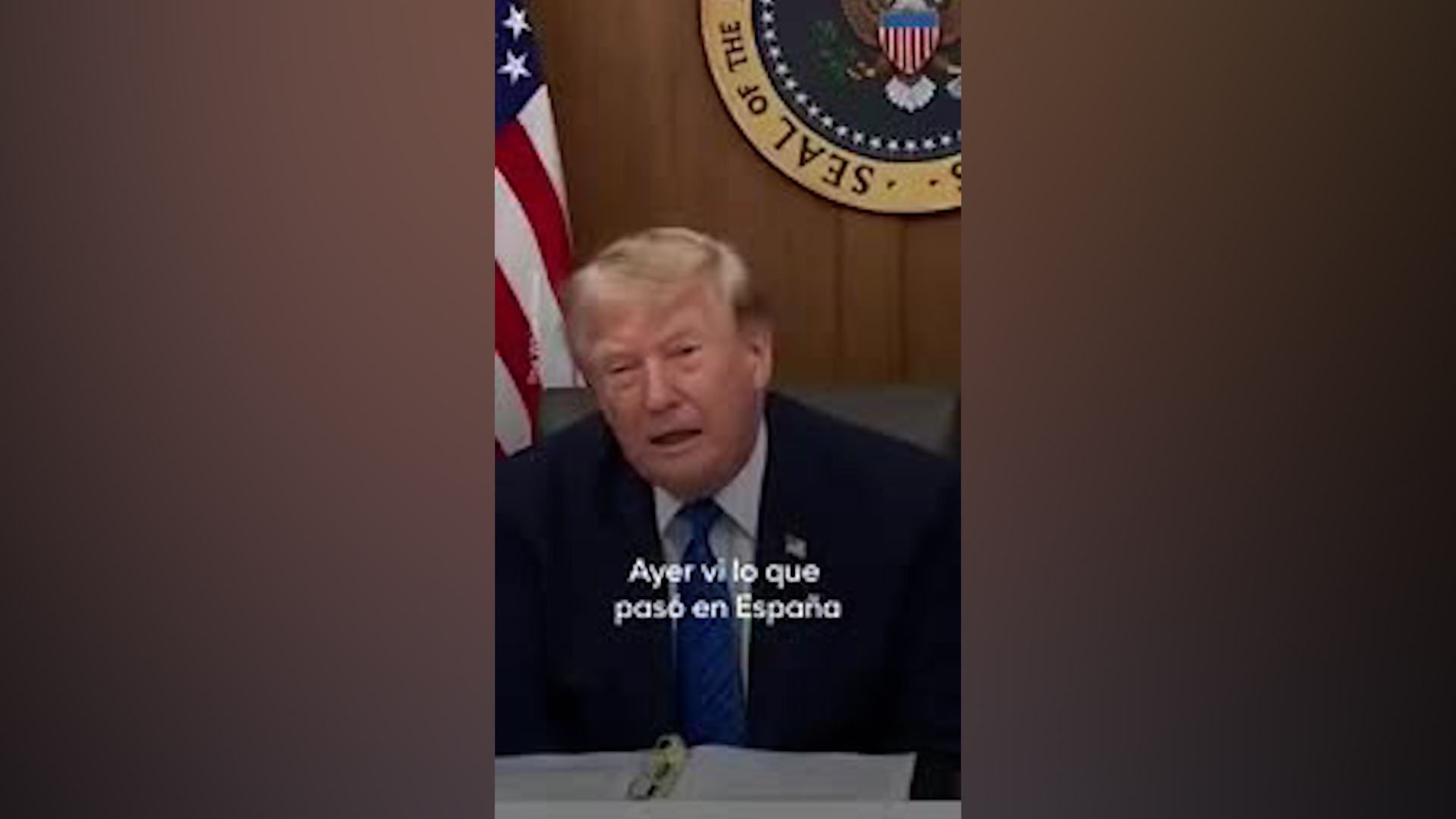 Donald Trump habla del fenómeno en España