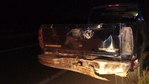 Elementos de la Guardia Nacional se hicieron presentes en el sitio del accidente para tomar control de la situación.