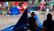 Fuertes lluvias dejan estragos en todo el Valle de México; colapso de estructuras y concierto de Harry Styles