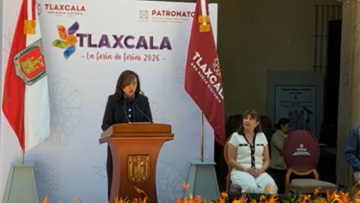 La gobernadora Lorena Cuéllar presenta la edición 2026 de la Feria de Ferias, destacando la inauguración del recinto / Gobierno de Tlaxcala