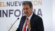 Hernán Villarreal, secretario de Movilidad en Nuevo León. / Leonel Rocha