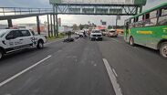 Muere motociclista tras ser atropellado por un vehículo pesado sobre carretera a Chapala.