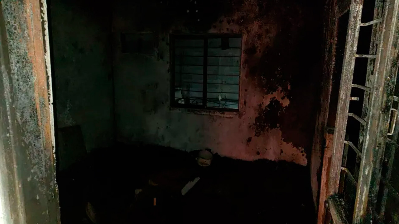 Rescatan a hombre con quemaduras tras incendio en vivienda de Monterrey