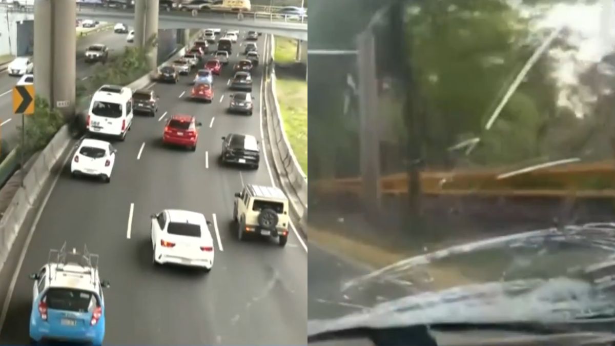Automovilistas denuncian el aumento de 'cristalazos' en vialidades de la Ciudad de México. | Telediario
