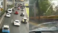 Automovilistas denuncian el aumento de 'cristalazos' en vialidades de la Ciudad de México. | Telediario
