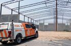 La caída de dos trabajadores durante una jornada laboral movilizó a cuerpos de emergencia en Apodaca