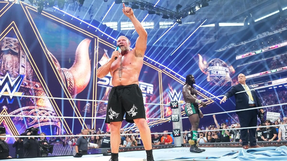 El último combate de Brock Lesnar en WWE fue el 2 de agosto ante Oba Femi en SummerSlam.