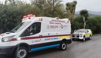 Cuerpos de auxilio acudieron al Ejido Los Aguacates para atender a los afectados. | Especial