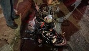 Luego del deceso, familiares y conocidos del menor se movilizaron hacia un domicilio de la colonia Santa Elena.|