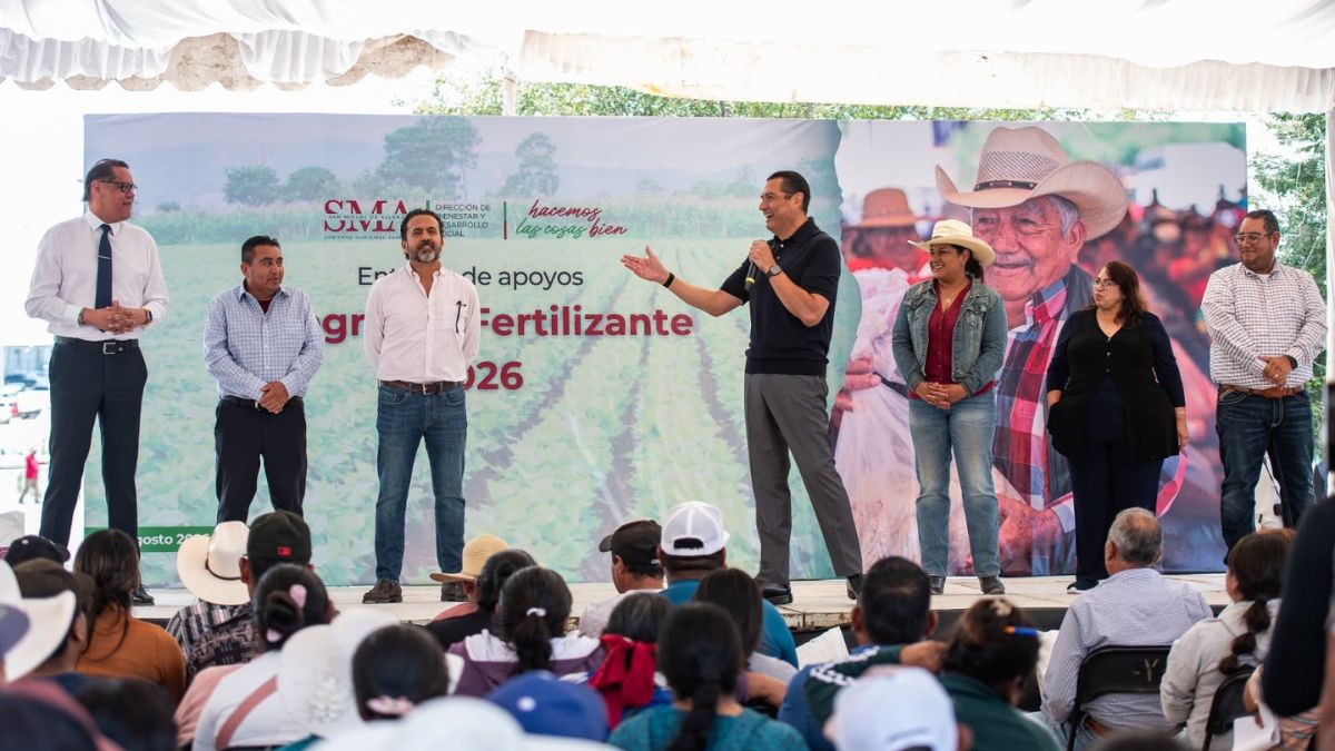 Se distribuyeron 8 mil 600 bultos de sulfato de amonio entre agricultores del municipio. | Gobierno de San Miguel de Allende.