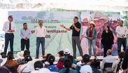 Se distribuyeron 8 mil 600 bultos de sulfato de amonio entre agricultores del municipio. | Gobierno de San Miguel de Allende.