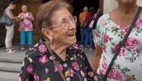 Doña Sofia Torres Alvarez ha asistido al novenario del Santo Cristo de la capilla desde los 7 años.
