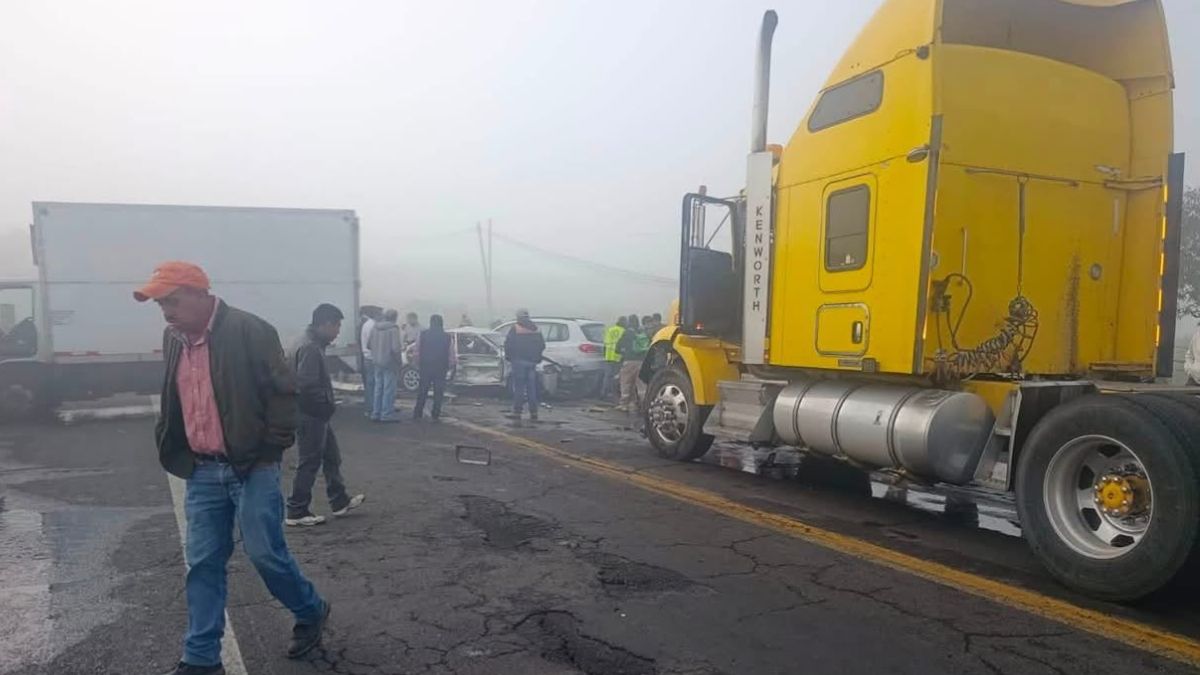 Los heridos fueron trasladados a hospitales cercanos en Edomex. | Cortesía
