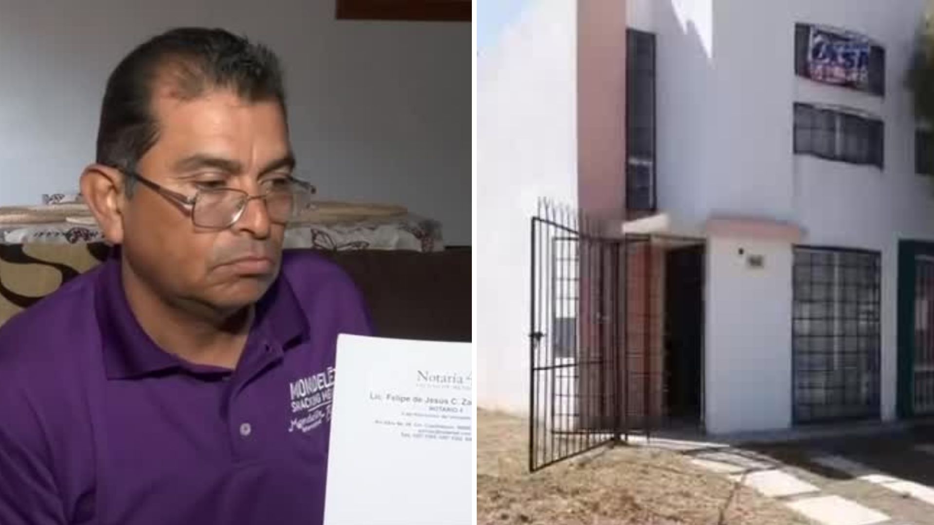 Hombre paga 5 mil pesos al mes de Infonavit por una casa tomada por invasores en el Edomex