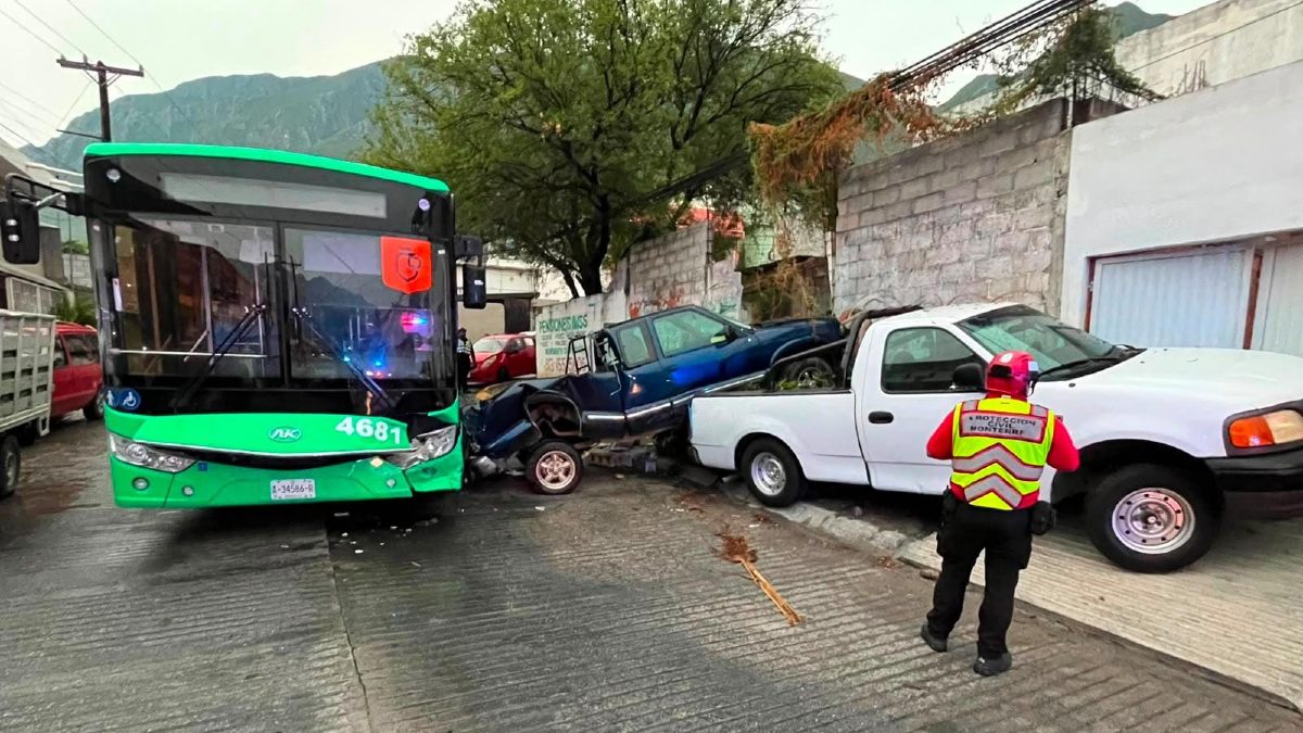 El incidente bloqueó la circulación en la zona sur del lugar. | Cortesía