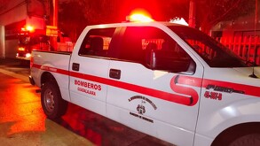 A la llegada de Bomberos de Guadalajara, el fuego ya estaba siendo controlado por trabajadores de la panificadora