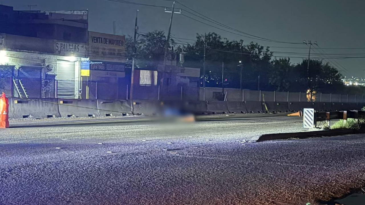 Peatón pierde la vida tras ser atropellado al cruzar el Libramiento Noreste en García