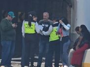 Para retirar la unidad del túnel fue necesario desinflar las llantas. El conductor se dio a la fuga