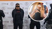 El vinculado fue capturado en un operativo en San Juan de Ocotán. | Fotos: Fiscalía de Jalisco y Valeria Márquez vía IG.