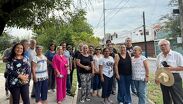 Las afectaciones se concentran en el cruce de las avenidas Séptima y Primera en el municipio de Guadalupe. | Gabriela Garza