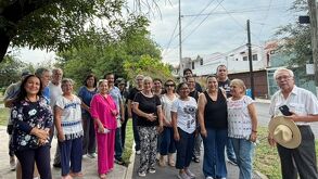 Las afectaciones se concentran en el cruce de las avenidas Séptima y Primera en el municipio de Guadalupe. | Gabriela Garza