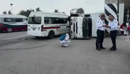 Choque entre transporte público y camioneta deja 11 lesionados en Tlalnepantla