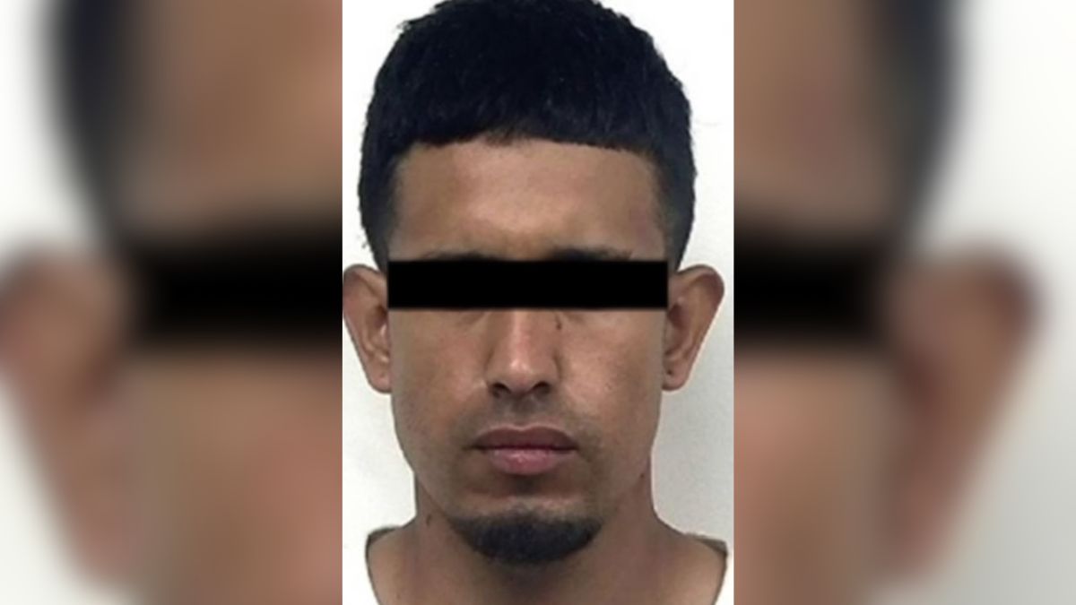 El detenido fue identificado como Guillermo 'N' de 30 años de edad.| Especial