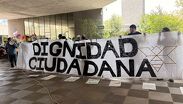 Exigen transporte digno; ciudadanos rechazan nuevos aumentos en tarifas