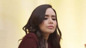 Graciela Palomares, legisladora de Puebla por Morena, durante la entrevista donde se declaró "totalmente arrepentida" / Agencia Es Imagen