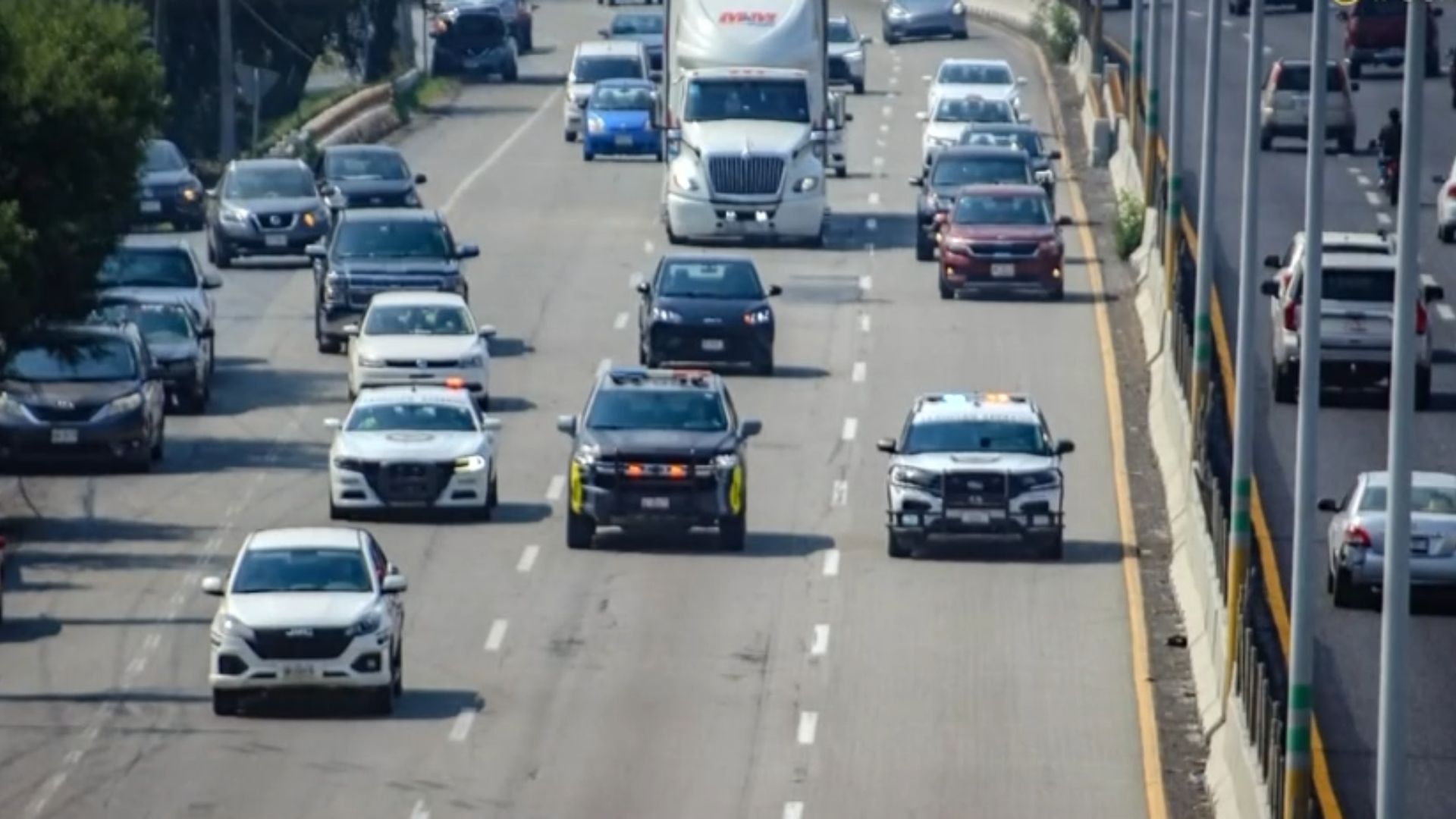 Implementan operativo carrusel en la Carretera Nacional para reducir accidentes