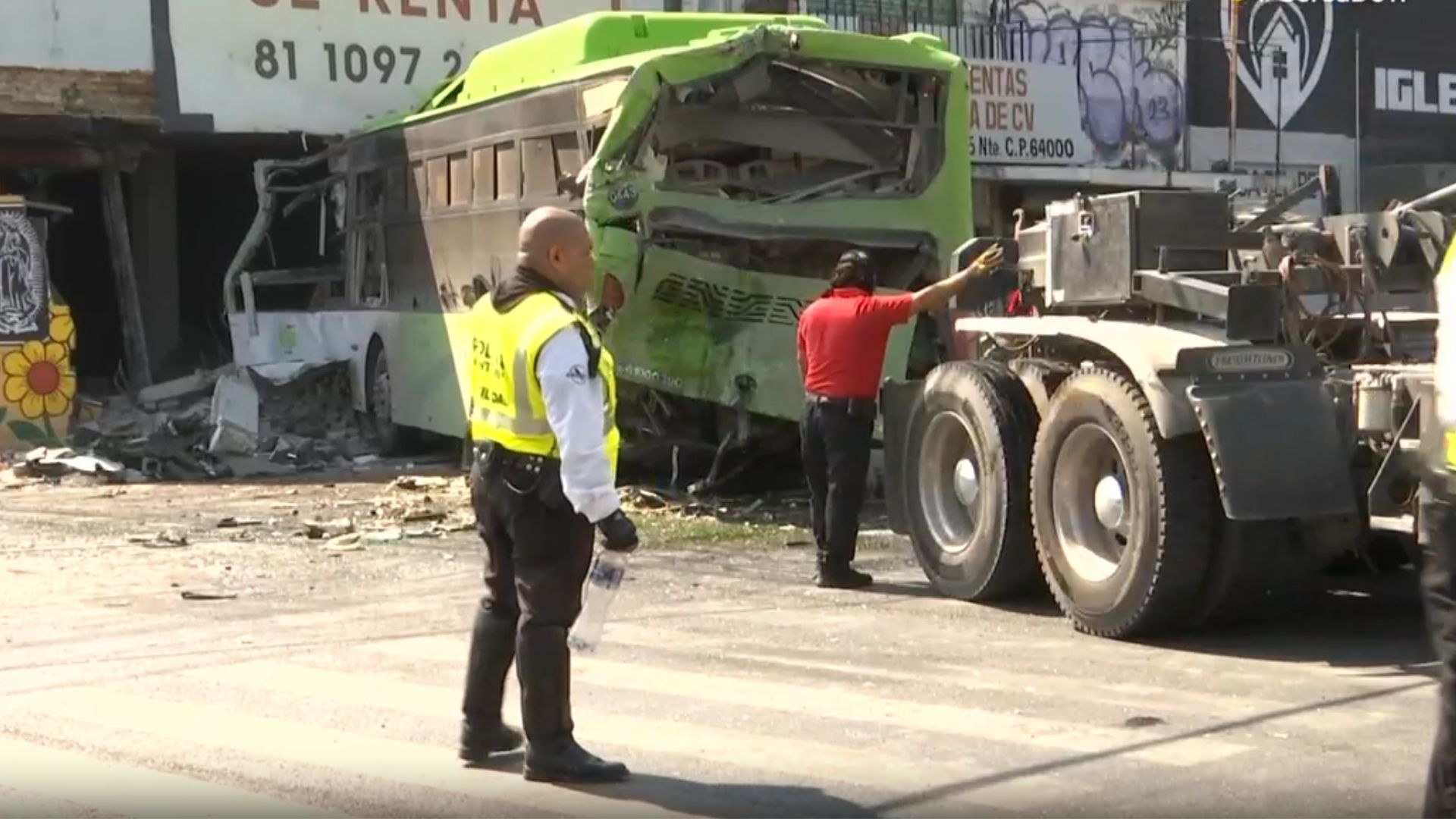 José Luis 'N' es vinculado a proceso por choque de autobús en Monterrey