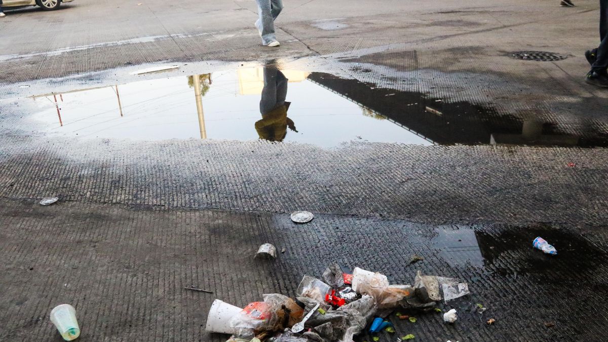 Las lluvias han dejado afectaciones en las calles de la Ciudad de México. | Cuartoscuro