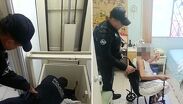 Policías rescatan a adulta mayor atrapada en elevador en Monterrey