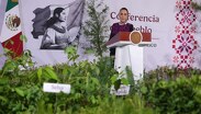La presidenta Claudia Sheinbaum habló sobre la Jornada Nacional de Reforestación en la conferencia matutina “Las mañaneras del pueblo” | Cuartoscuro