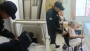 Luego de sacarla del elevador, la colocaron nuevamente en su silla de ruedas y la llevaron hasta su habitación.