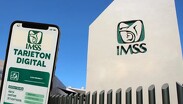 Tarjetón digital del IMSS. Foto: Especial