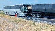 Autoridades contemplan como posible causa del percance que el conductor se haya quedado dormido