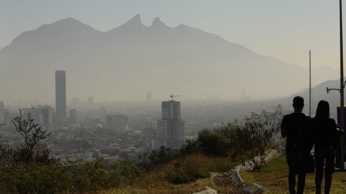 Contaminación en Monterrey.