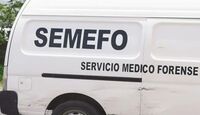 El cuerpo fue trasladado a las instalaciones del Servicio Médico Forense para realizar la necropsia de ley