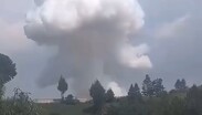 Explosión en taller de pirotecnia en Zinacantepec. / Redes sociales