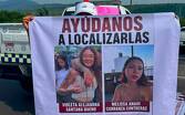 La familia hizo un llamado urgente a la ciudadanía para localizar a las dos jóvenes.