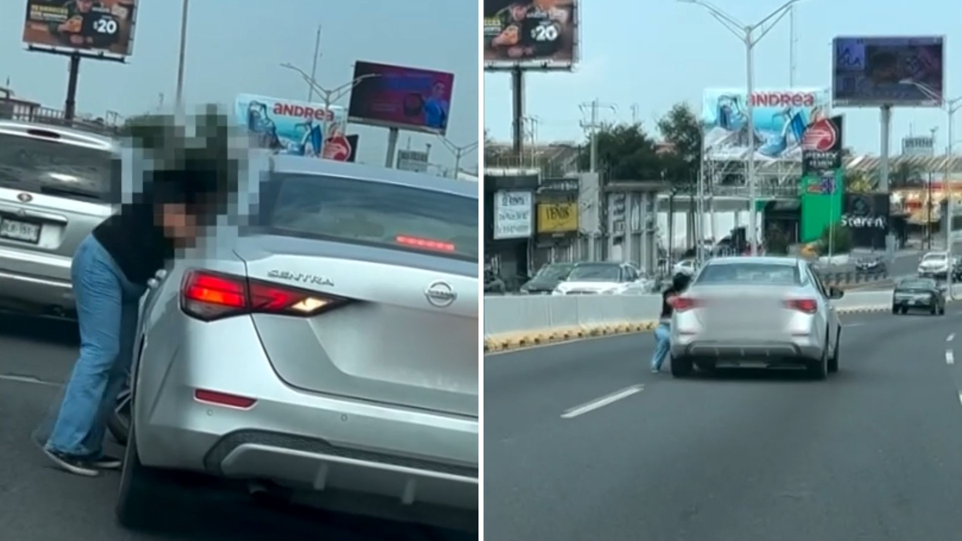 Investigan altercado en Gonzalitos: Mujer y conductor se denuncian tras atropellamiento en Monterrey