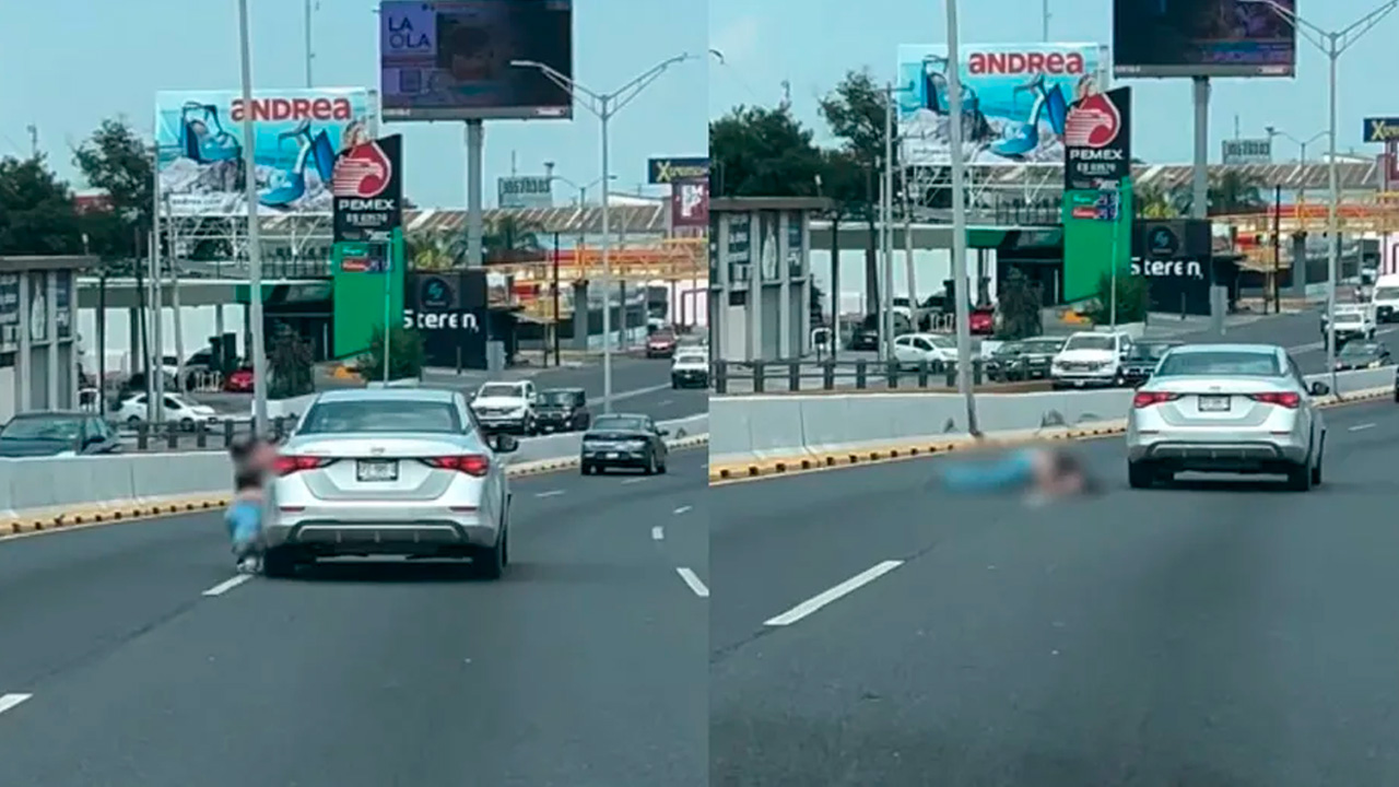 Mujer arrollada en avenida Fidel Velázquez y conductor se denuncian mutuamente: Fiscalía NL