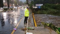 Se desborda el Río Magdalena en Ciudad de México por lluvias intensas. / X @SGIRPC_CDMX