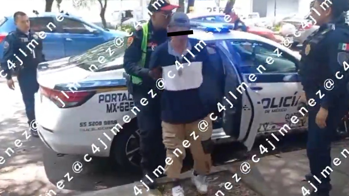 Jorge 'N', presunto responsable del ataque fue detenido por autoridades de la CdMx. / Carlos Jiménez